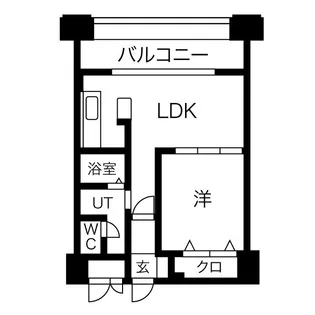 藤井ビル菊水III【5階】の間取り