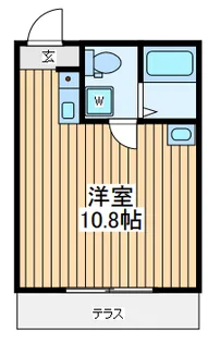 ドルフィンスルー 1【1階】の間取り