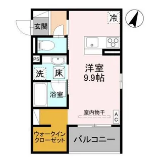 D-Grande弥生E【3階】の間取り