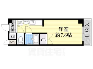E-GATE【5階】の間取り