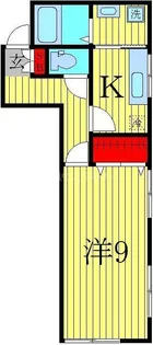 シュエット中央【1階】の間取り