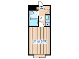 ベルシティ南小泉【2階】の間取り