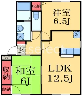 コンフォールA棟【1階】の間取り