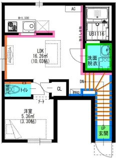 TRES【2階】の間取り