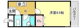 プラザハイツ見付山【3階】の間取り