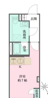 Fika大井町(フィーカ大井町)【3階】の間取り