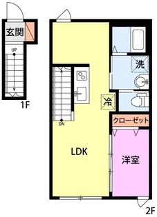 TRY ONE【2階】の間取り