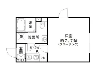 FABRIC大崎【4階】の間取り