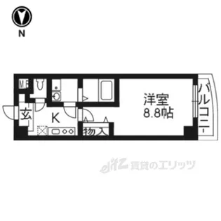 ルセルクル【2階】の間取り