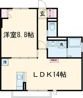 Casa Sosiego【1階】の間取り