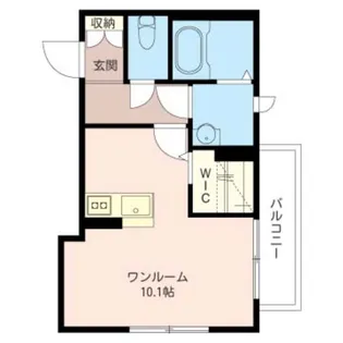 プレミアス鎌ケ谷【2階】の間取り