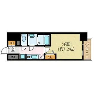 プレサンス丸の内アデル【8階】の間取り