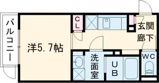 MDM駒沢大学【1階】の間取り