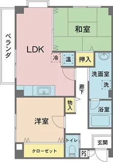 Ks Lumiere【2階】の間取り