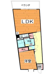 天神橋ハイム【6階】の間取り