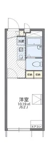 レオパレスニシスズラン【2階】の間取り