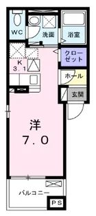 グランドール井口【2階】の間取り