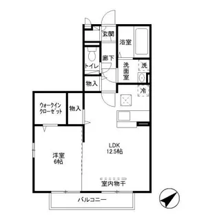 セレッソ【1階】の間取り
