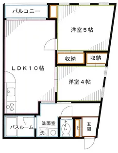 ベルエアー【3階】の間取り