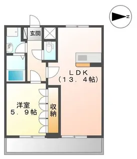 Herba Palace【2階】の間取り