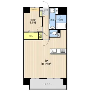 LIBTH菊陽II【6階】の間取り