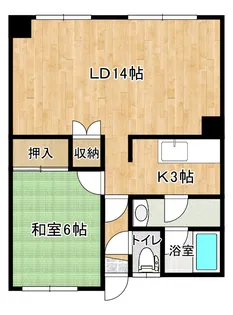 グリーンハイツ【3階】の間取り