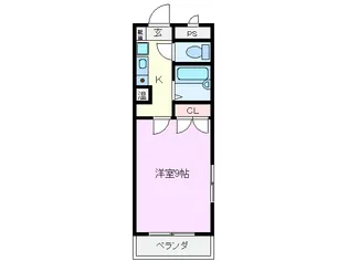 グランドゥールエステート【2階】の間取り