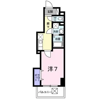 アルカディアV【5階】の間取り