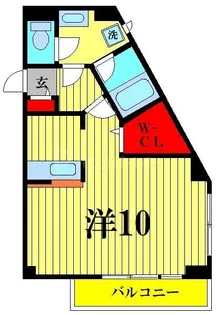 シェルベール壱番館【3階】の間取り