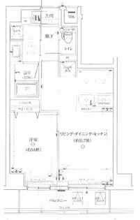 アヴニールイシ南千住【3階】の間取り