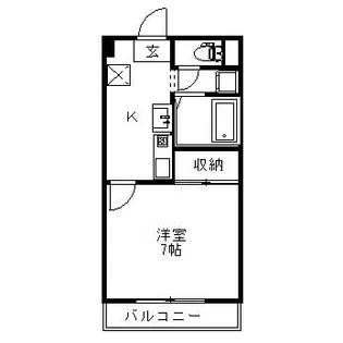 メゾンシャルマンの間取り