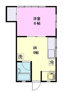 ピュア運河【1階】の間取り