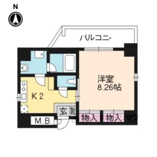 シェリオン【8階】の間取り
