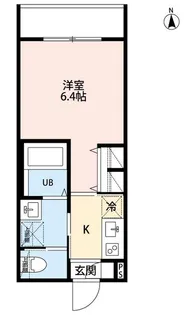 robot home 竹ノ塚II【2階】の間取り