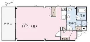 メイクスG棟【1階】の間取り