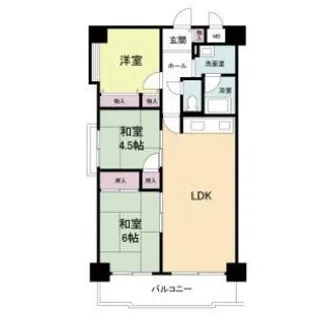 ル・ミュー貝塚【7階】の間取り