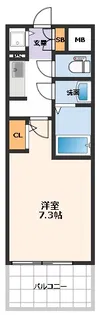 サムティ江戸堀ASUNT【11階】の間取り