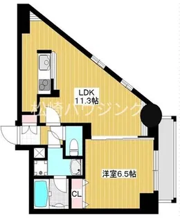 第二和光マンション【2階】の間取り