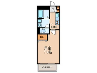 Pin Bonheur B棟【1階】の間取り
