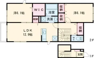 シェリハウス【2階】の間取り