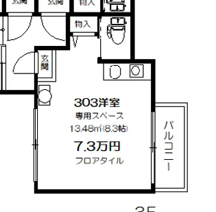 シェアテラス祖師ヶ谷大蔵【3階】の間取り