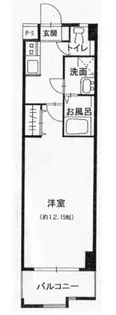 レヴェンテモンテ【4階】の間取り