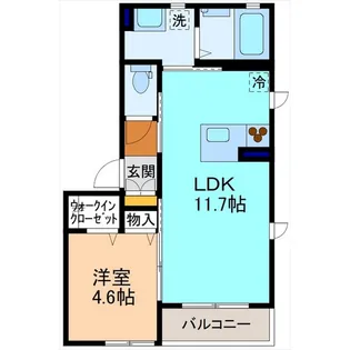 シュトラール【2階】の間取り