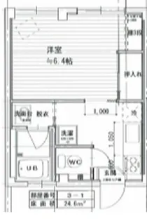 メゾン田中【3階】の間取り