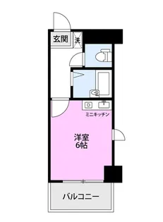 パレ・ドール日の出新潟【5階】の間取り
