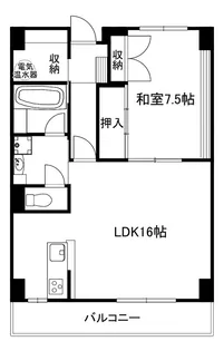 allmande【1階】の間取り