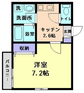 ラフィネ・N【2階】の間取り