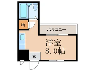 リブマンション横土井III【3階】の間取り