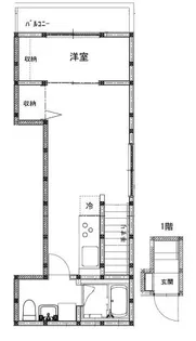 Le Verju(ル・ヴェルジュ)【2階】の間取り