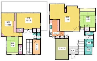岐阜県可児市桜ケ丘5【一戸建】の間取り